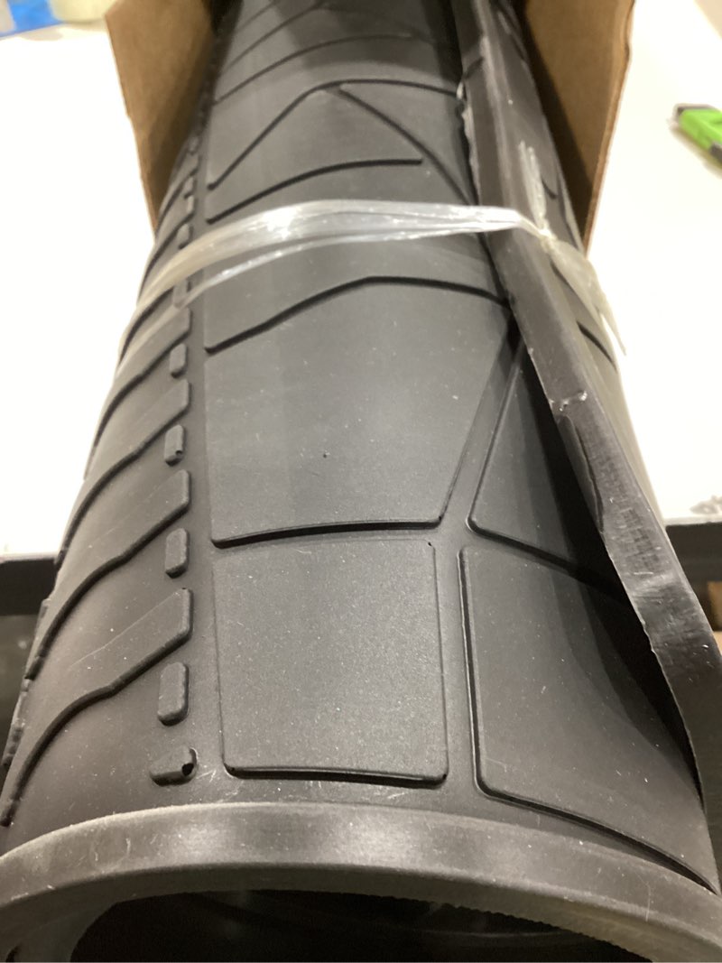 Condition photo showing As Is for Trunk Mats Custom Fit for Jeep Compass 2017 2018 2019 2020 2021 2022 2023 2024 2025 Cargo Liners Full Black Rubber for All Weather Protection Heavy Duty Odorless Full Black 2018-2025 Cargo Liner