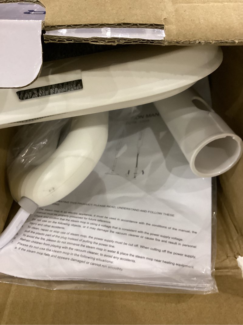 Condition photo showing Good Condition for Steam Mop All-in-one for Floor Cleaning, MultiPurpose Steam Cleaner for Home with 13 Accessories, Detachable Handheld Floor Steamer with Scent Container and strap for Hardwood,Tiles,Cloths and Carpet
