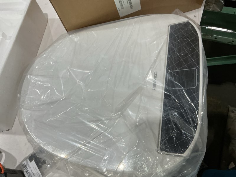 Condition photo showing New/Like New for combier cma210ds-b bidet toilet seat with heated seat, turbo wash, warm water & air dryer – wireless remote + side panel control(round)