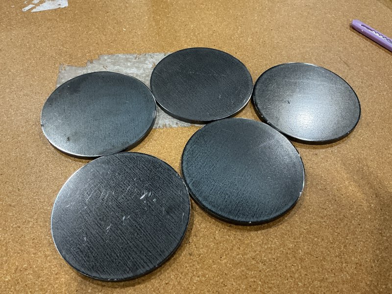 Condition photo showing New/Like New for sofc 3mol zro2 disc black zirconia ysz ceramic substrate for electrolyte membrane