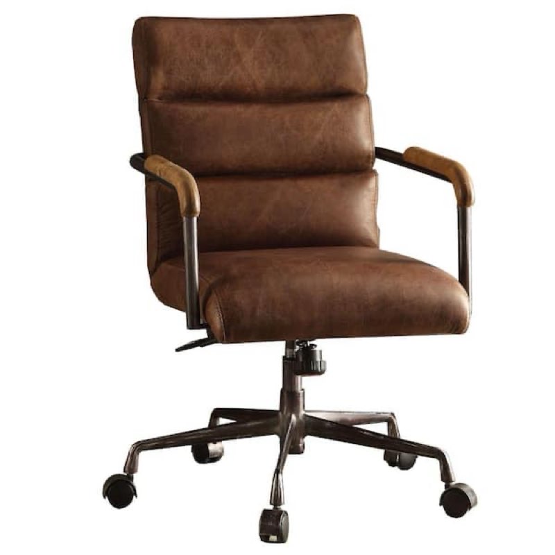 Spingtown Swivel Office Chair  Brown 