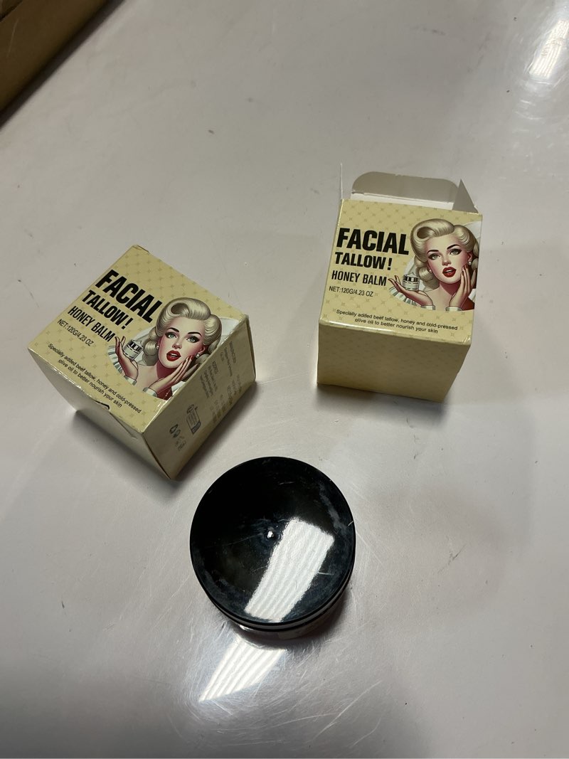 Condition photo showing New/Like New for Facial Tallow Honey Balm, Natural Tallow and Honey Balm, Facial Beef Tallow Moisturizer, Nourishing Crema De Cebo De Res Para La Cara, Repair Soothing Sensitive Skin (2)