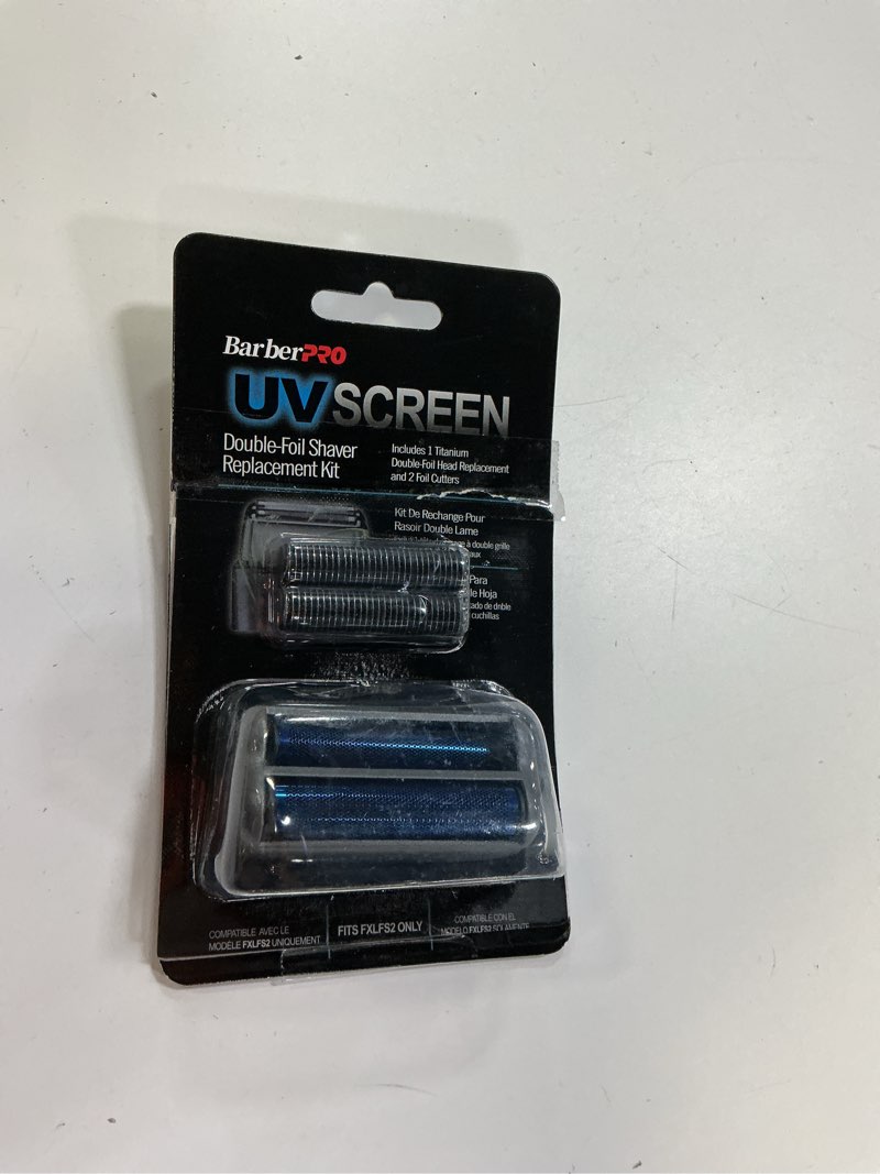 Condition photo showing Good Condition for replacement foil and cutter for babylisspro uv double foil shavers - hypoallergenic extra-close shaver replacement head,for use with uv foil shavers only (gray?fxlrf2?)