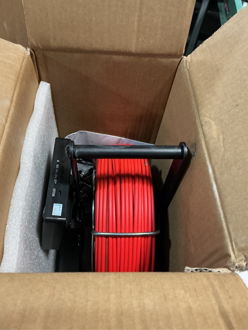 Condition photo showing Good Condition for sewer pipe inspection camera, 4.3" ips monitor 16gb tf card dvr, ip68 1200tvl hd camera 30m/100ft fiberglass cable, 5600mah battery night vision, for home/contractor/plumber