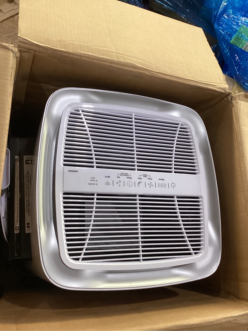 Condition photo showing As Is for USED NOT TESTED AIRDOCTOR AD5500i SMART HEPA Air Purifier for Extra Large Spaces & Open Concepts with UltraHEPA, Carbon & VOC Filters - Captures particles 100x Smaller than HEPA Standard (AirDoctor 5500i Smart) AirDoctor 5500i (Smart)