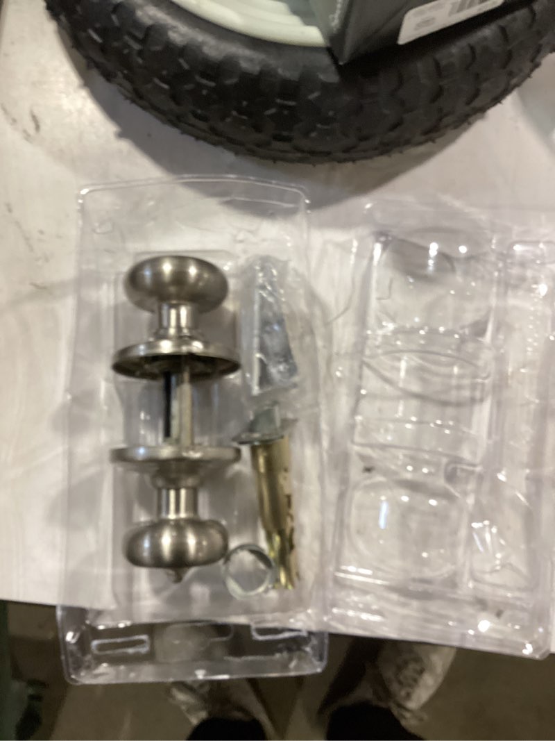 Condition photo showing Good Condition for kwikset juno satin nickel privacy lockset 1-3/4 in.