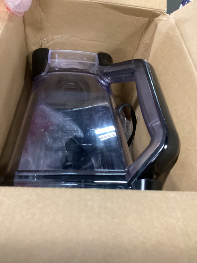 Condition photo showing As Is for ninja bl610 professional 72 oz countertop 1000-watt base and total crushing technology for-smoothies, ice and frozen fruit, black, blender + pitcher
