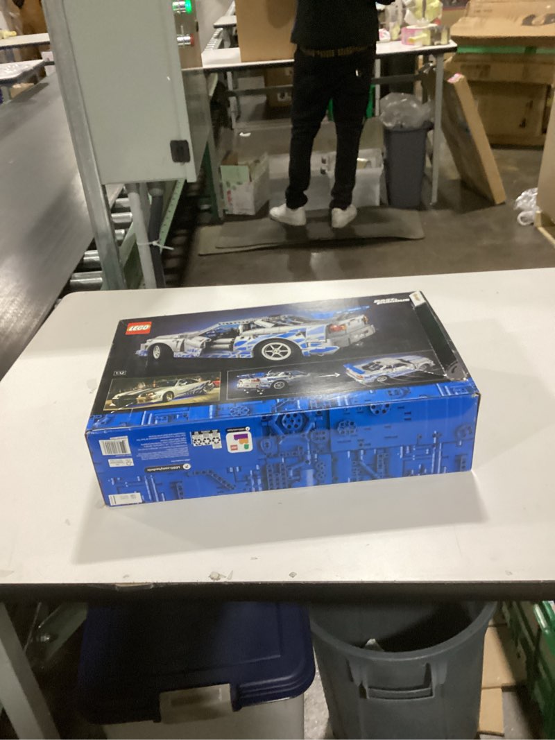 LEGO Technic 2 Fast 2 Furious Nissan Skyline GT-R (R34) Car - DIY Kit and Building Set for Adults - 