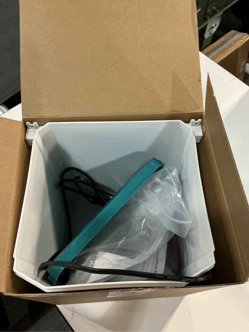 Condition photo showing Good Condition for Nexum Heated Chicken Waterer - 3 Gallon Winter-Proof Poultry Drinker with Nipples and Stand, Auto Thermostat for Chickens, Ducks & Quail - Freeze-Resistant, Easy Fill (Blue, 3 Gallon)