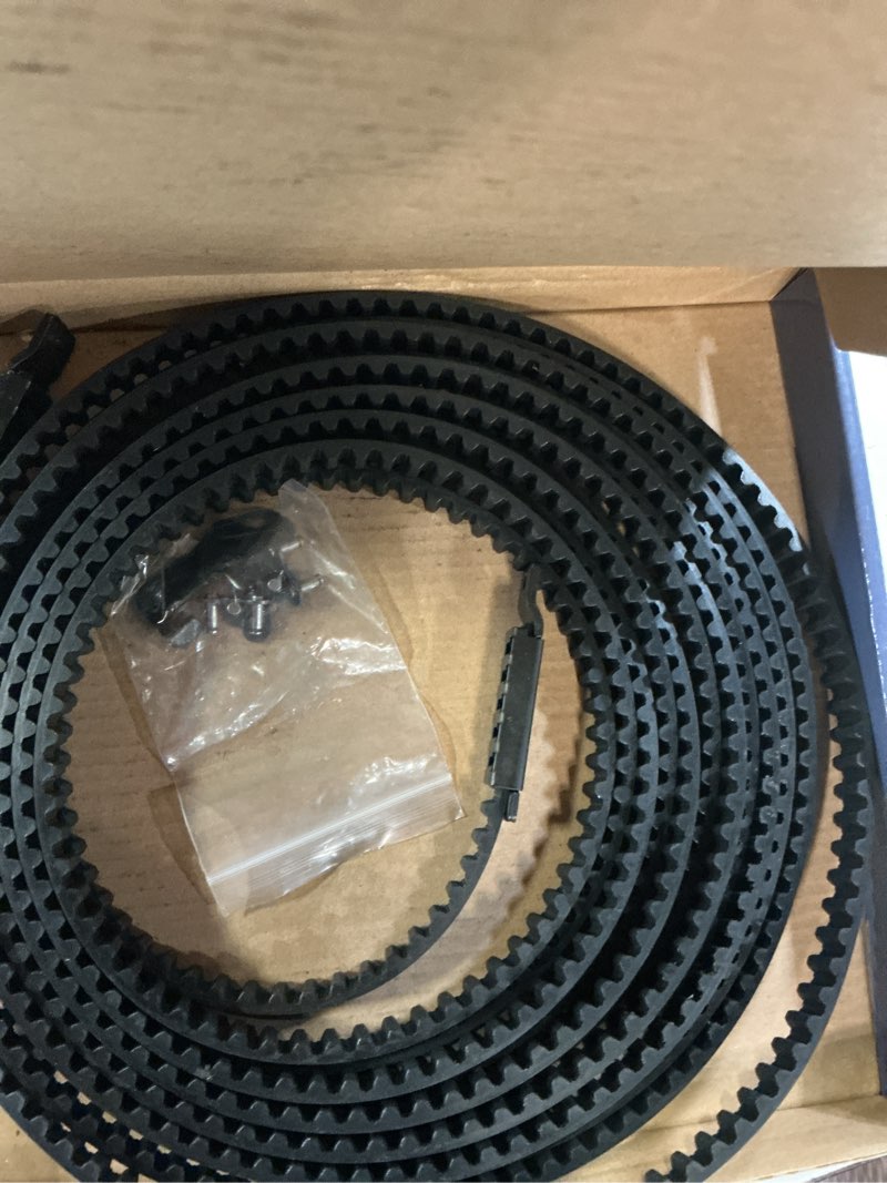 Condition photo showing Good Condition for 41a5434-14a drive belt,306'' 41a5434-14 for 10ft high garage doors,041a5434-14a formula 1 belt assembly replacement compatible with liftmaster/chamberlain/whisper belt drive garage door openers 41a5434-14 306'' for 10ft garage door