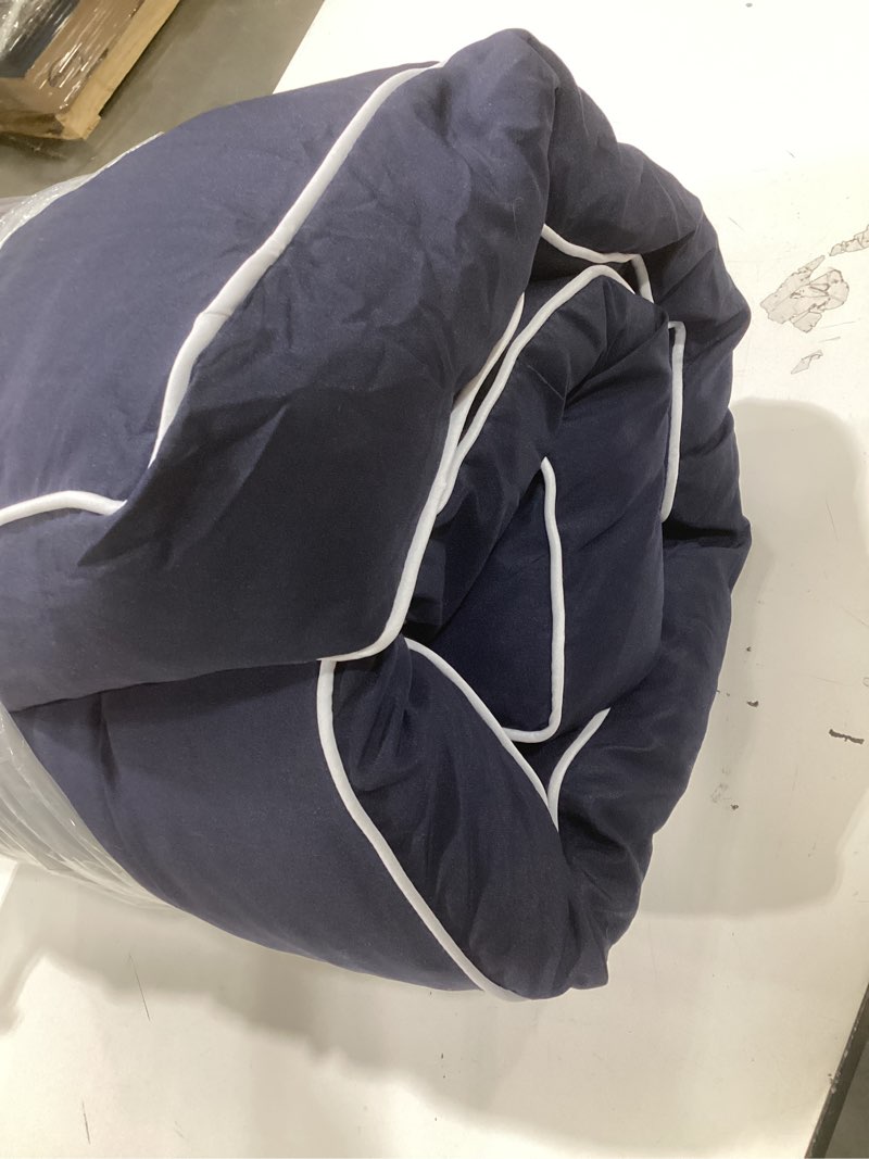 Condition photo showing As Is for waterproof indoor outdoor garden bench seat cushions,thicken patio bench soft rocking chairs pad lounger seat for porch wicker loveseat settee (59 x 19.6 in,red 59 x 19.6 x 3.9 inch red