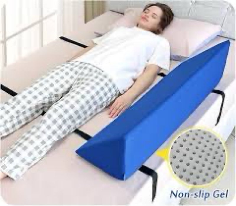 AOSSA Bed Rail Pillow Soft Foam Bolster Bed Rails for Elderly Adults Fall Protector Medical Bedside 