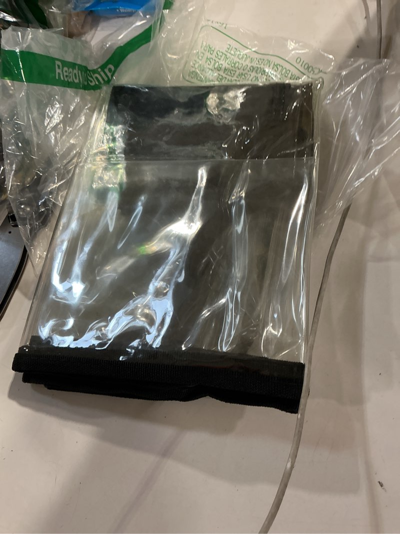 Condition photo showing Good Condition for 30 inch waterproof clear suitcase cover (black trim) | 0.4mm thickened - pvc dustproof and anti-scratch luggage cover - tsa approved suitcase protector - full-wrap velcro closure black trim-0.4mm 30" suitcase cover.