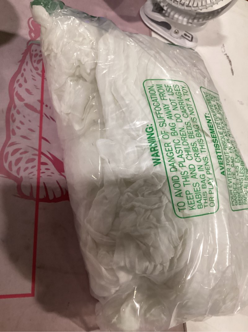 Condition photo showing Good Condition for 6 pack white cheesecloth table runner 10ft long summer boho gauze table runner rustic sheer runner for spring wedding bridal baby shower birthday party table decor easter decorations white 6 pack