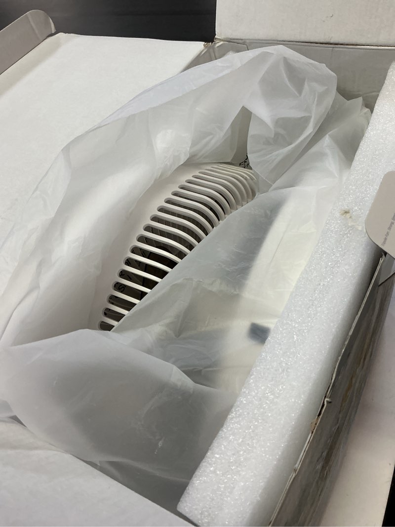 Condition photo showing Good Condition for tripole oscillating fan portable quiet standing fan with remote, 12" rechargeable pedestal fans for bedroom office, foldable battery powered travel fans, adjustable height, 8h timer, 6 speeds, 44.4wh pure white