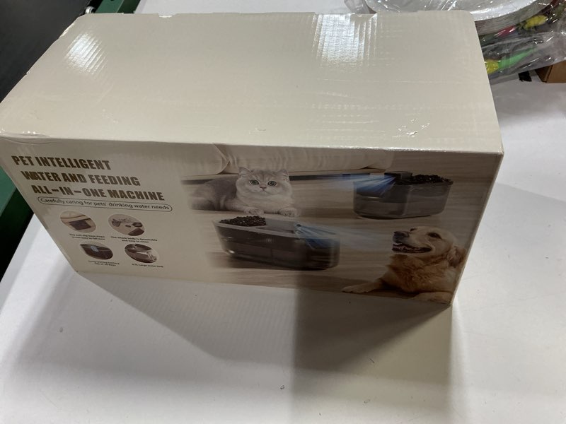 Condition photo showing New/Like New for Smart 4.5L Pet Water Fountain: Automatic Dispenser with Quiet Pump for Dogs & Cats (Black)