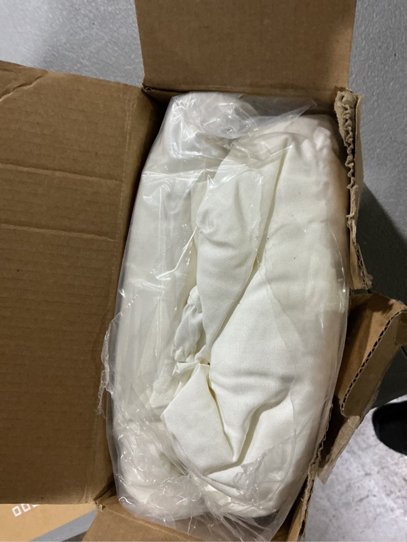 Condition photo showing Good Condition for phf 100% rayon derived from bamboo cooling fitted sheet king size for hot sleeper, 16" deep pocket, 2.5cm wider strong elastic easy fit, breathable silky smooth soft,78"x 80",white, no pillowcases