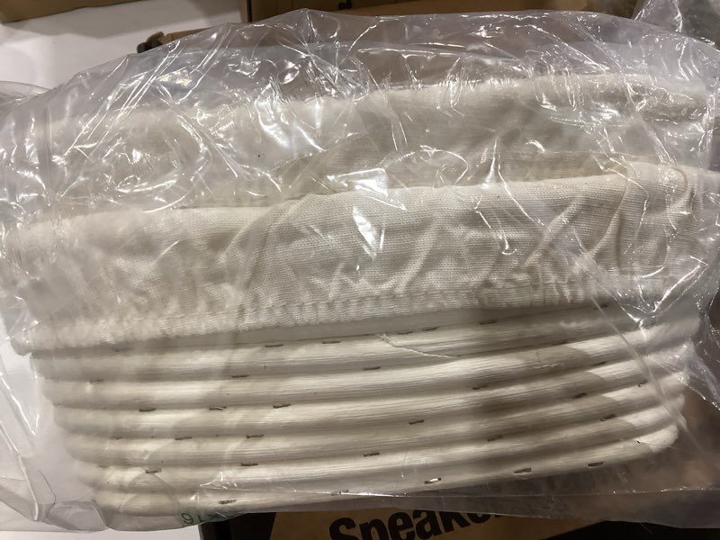 Condition photo showing As Is for Banneton Bread Proofing Basket, 2 Pack 10 Inch Oval Sourdough Proofing Basket, Sourdough Bread Baking Supplies for Making Baking Fermentation Food Storage Tools