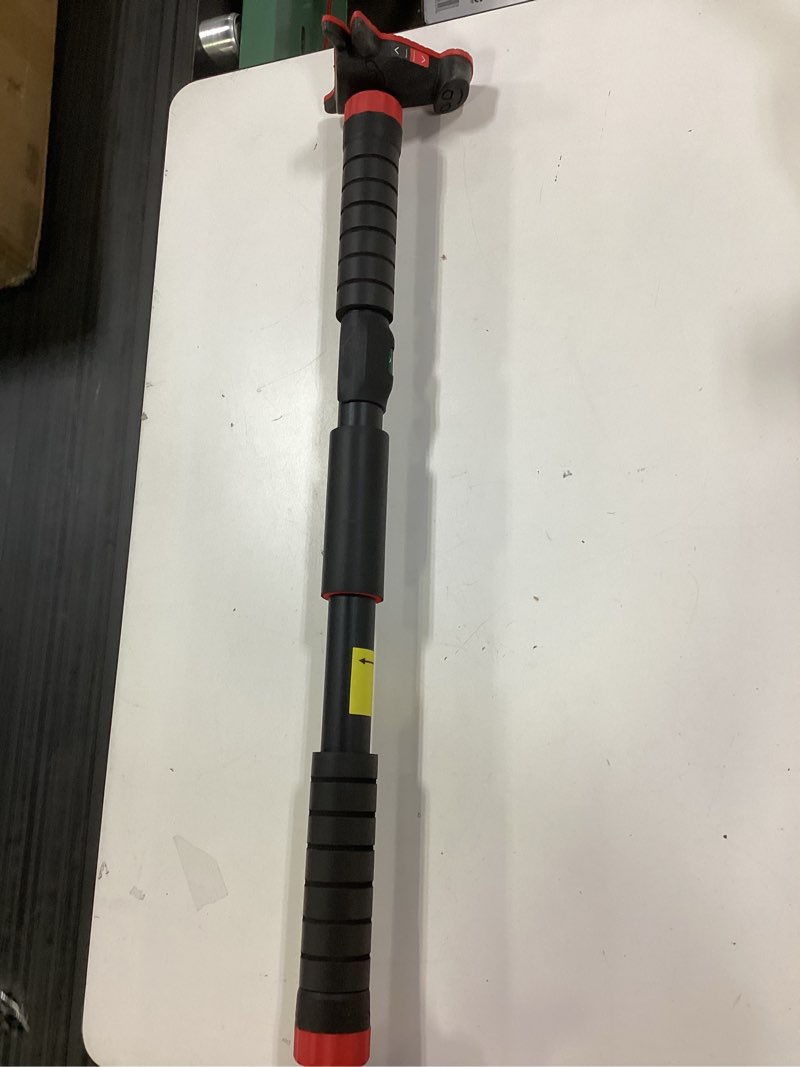 Condition photo showing As Is for sportneer pull up bar: strength training chin up bar no screws - adjustable 29.5''-37''(75-94cm) width locking mechanism pull up bar for doorway - max load 440lbs for home gym upper body workout, non-slip