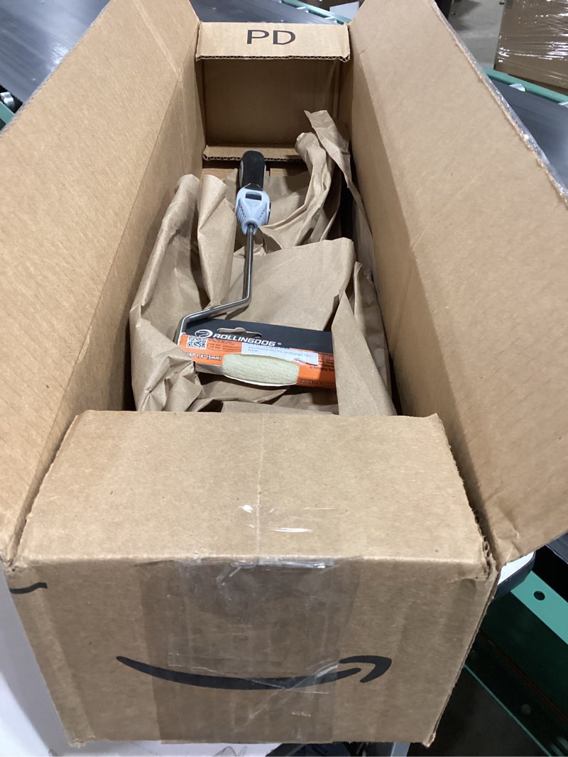 Condition photo showing Good Condition for ROLLINGDOG Mini Roller - 4Inch Extender Multi Angle Long Handle with Velour Paint Cover for Detail Painting at Awkward Corners and Architrave, Behind Radiators(Overall Length 19In) Threaded Fit Roller