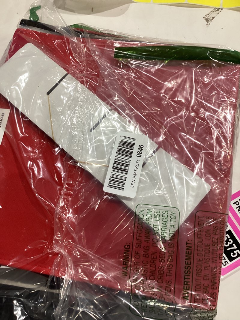 Condition photo showing Good Condition for SONGMICS Christmas Ornament Storage Box, Dual Zippers, Stackable Christmas Storage Container with Lid, 4 Trays, 600D Oxford, 3-Inch 64 Slots, Cherry Red URFB034R01 Cherry Red 1 x 64 Count