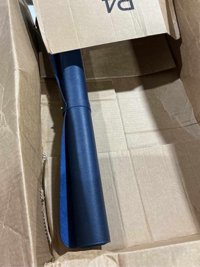 Condition photo showing Good Condition for large desk mat 55"x24" - premium non-slip desk pad, waterproof and scratch-resistant office desk protector, large desk pad workspace mat for home and office(midnight blue) 55" x 24" midnight blue