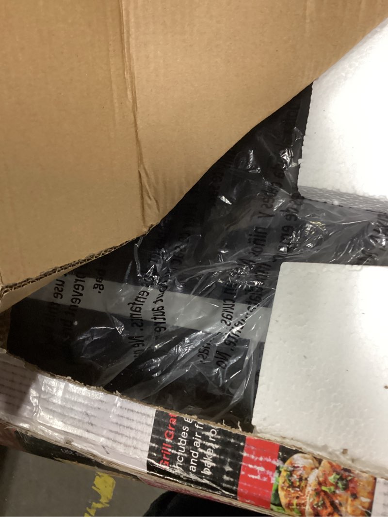 Condition photo showing Good Condition for Gourmia Smokeless Indoor Grill & Air Fryer raclette grill with Smoke Extracting Technology Extra-Lar