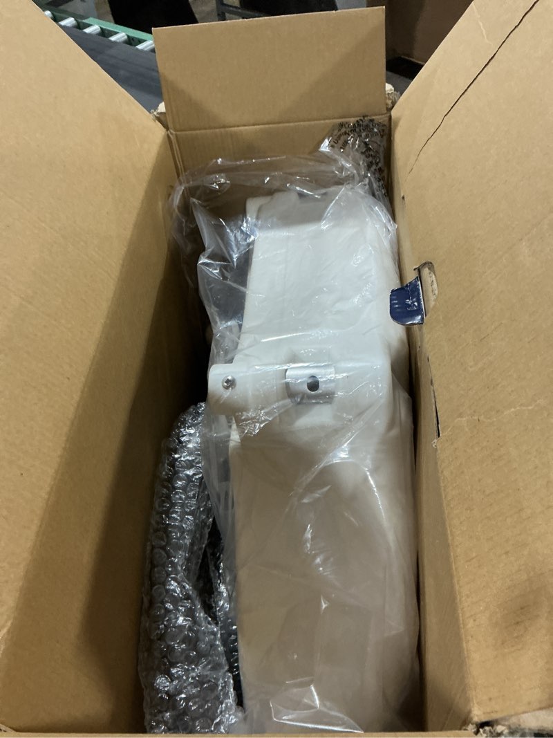 Condition photo showing Good Condition for Drive Medical 12402 Premium Raised Toilet Seat with Removable Metal Arms, Standard Seat, White