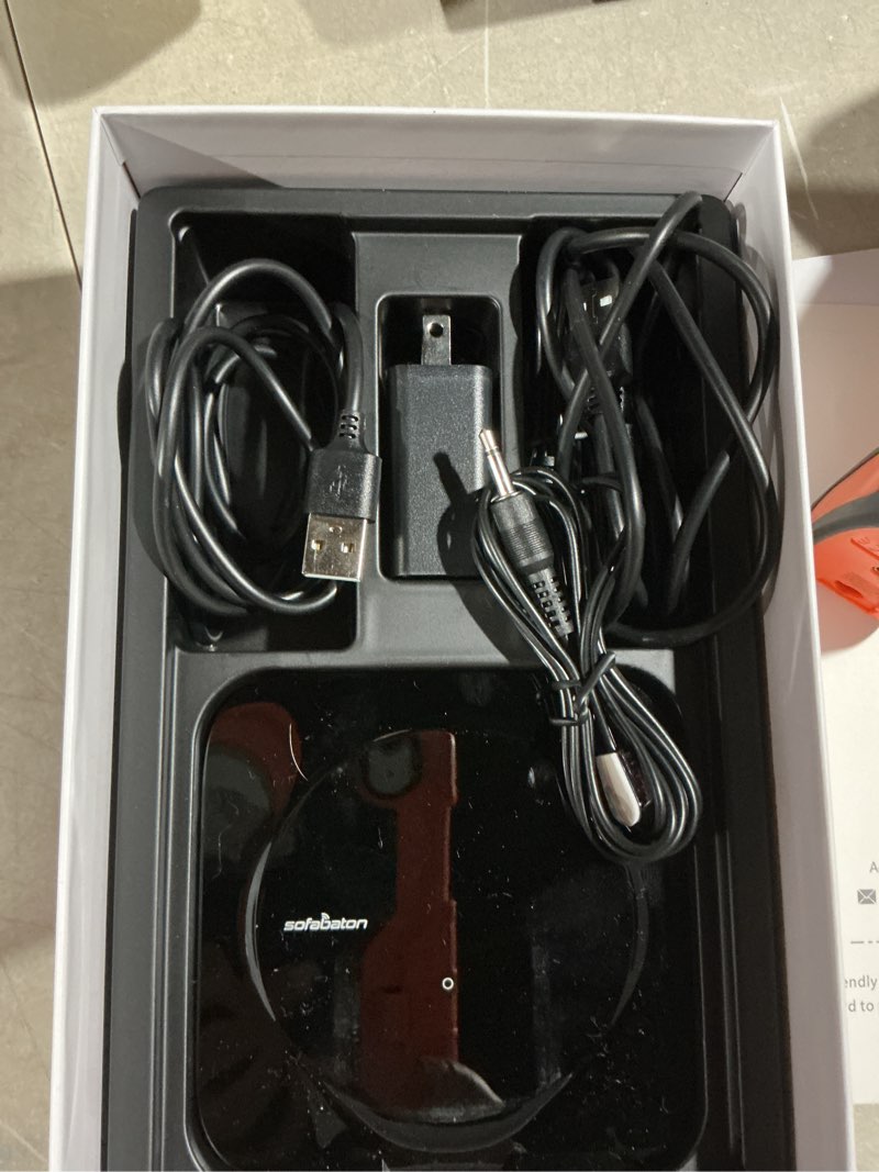 Condition photo showing As Is for sofabaton x1s universal remote with hub and app, all in one smart universal remote control with customize activities, control up to 60 ir/bluetooth/wifi devices