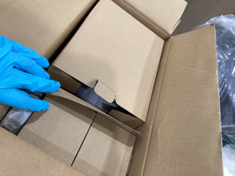 Condition photo showing New/Like New for Wireless Sconces Set of 2, Battery Wall Sconce Including 10000mAh Large Capacity Dimmable Magnetic Battery Operated Light Bulbs, Easy to Installed in Any Area Without Hiring Electrician. Black-Black lampshade-20 inch