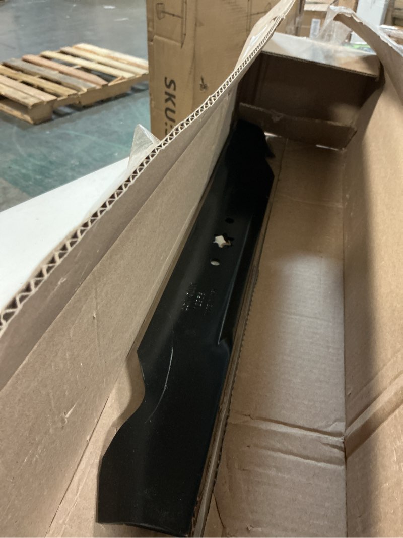 Condition photo showing Good Condition for maxpower 561544b 2-blade set for 46 inch cut mtd/cub cadet/troy-bilt replaces 942-04244, 942-04290, 942-04244a, 742-04290, 742-04244, black