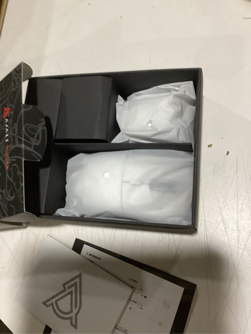 Condition photo showing Good Condition for mechlands ajazz aj139 v2 mc gaming mouse with charging base, adjustable 12,000 dpi, paw3311 sensor, 3 modes wireless mouse, 500mah battery, 1000 polling rate, 66g lightweight, win/mac (white)