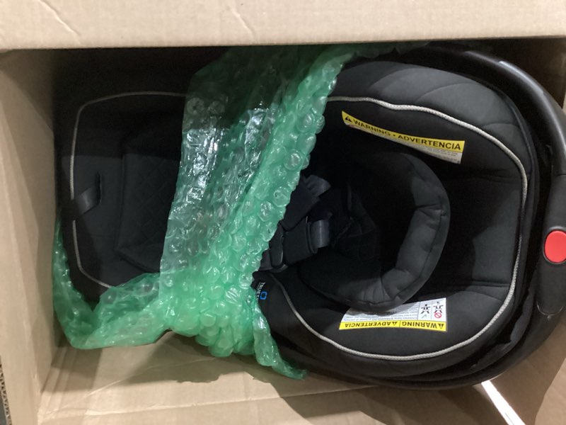 Condition photo showing Good Condition for graco snugride snuglock lx car seat featuring trueshield technology ion