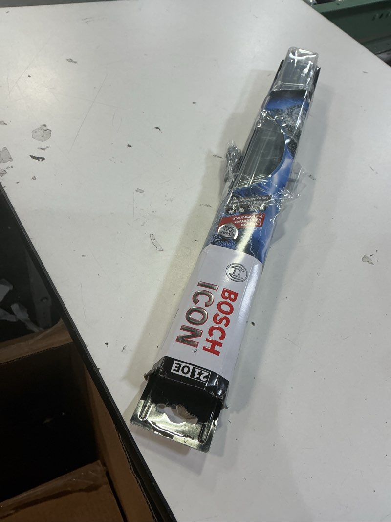 Condition photo showing As Is for BOSCH 21OE ICON Premium Beam Wiper Blade; 21" - Single