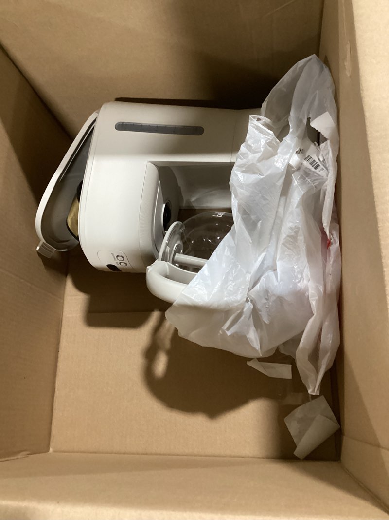 Condition photo showing Good Condition for BELLA 12 Cup Programmable Coffee Marker, Reusable Dishwasher Safe Accessories, Easy LCD diaply, Auto Shutoff, 900 watt, Oatmilk