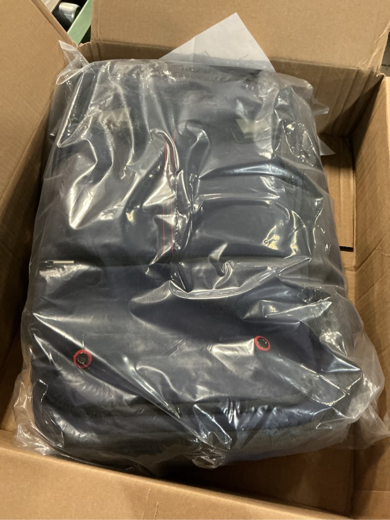 Condition photo showing New/Like New for travel anti-theft backpack,vacuum seal bag with air pump,60l expandable air compression with tsa lock,dark blue