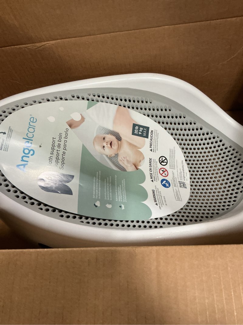 Condition photo showing New/Like New for angelcare baby bath support (gray) | ideal for babies less than 6 months old bath support grey