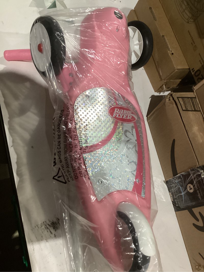 Condition photo showing As Is for Radio Flyer My 1st Scooter, Pink