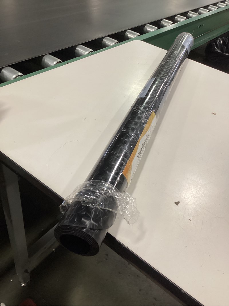 Condition photo showing Good Condition for Vicwe Gaming Chair Mat for Hardwood Floor, 48"×36" Office Chair Mat, PVC Computer Chair Mats, Easy Glide, Floor Protector for Rolling Chair-Black 48"x36" (for Hard Floors) Black