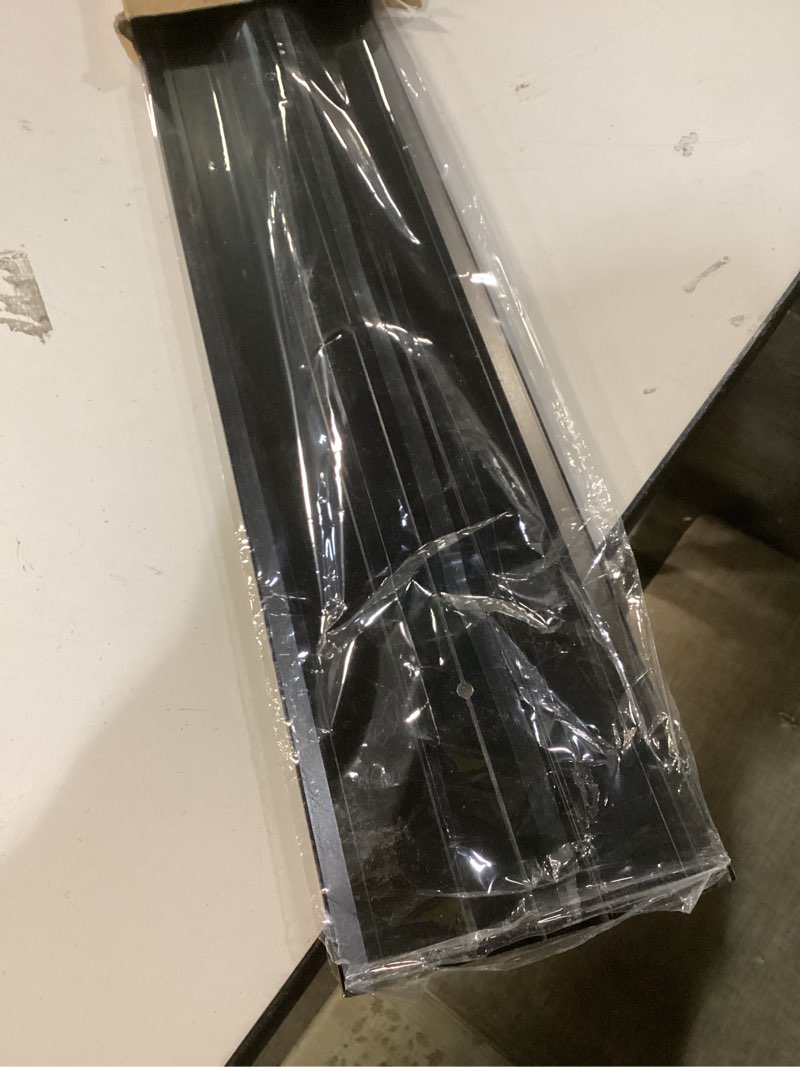 Condition photo showing Good Condition for Raytano 48"L 5"W 0.25"H Extra-Sturdy Aluminum Door Threshold Strip,Thicken Floor Transition Strip for Commercial and High Traffic Places, Size 48in×5in×0.25in (Black) 48in×5in×0.25in(1pcs) Black