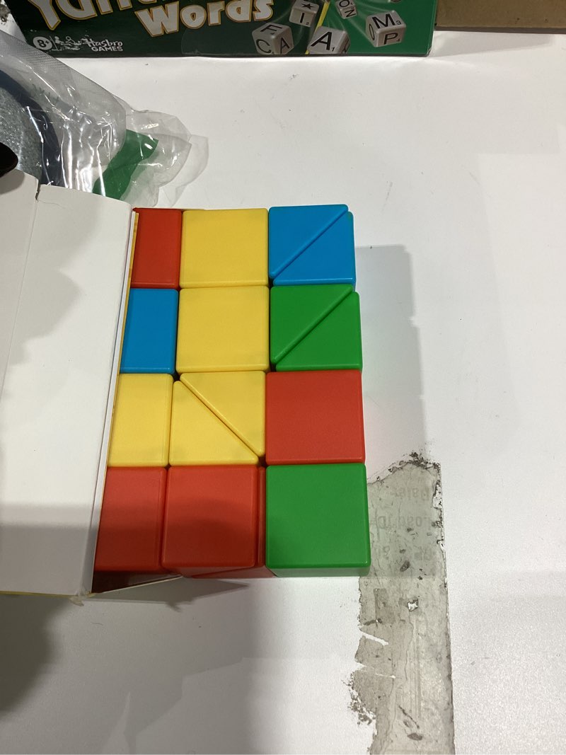 Condition photo showing Good Condition for LovesTown 28PCS 1.3 Inch Large Magnetic Blocks for Toddlers Ages 3-6, Magnet Building Cubes Montessori STEM Preschool Toys for Boys & Girls, Sensory Learning Gift for Birthdays & Holidays