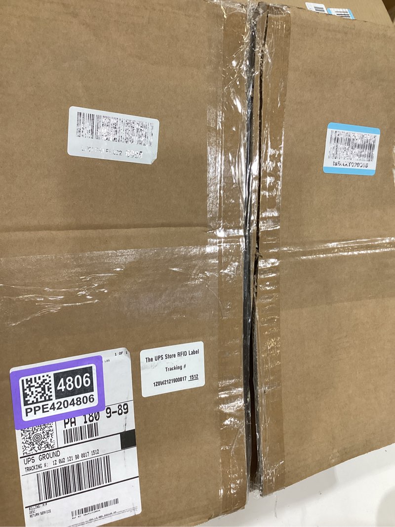 Condition photo showing Good Condition for air fryer basket for oven, extra large 18.8" x 12.8" oven air fryer basket and tray set with 30 pcs parchment papers, stainless steel air fryer pan and crisper tray (silver) 18.8" x 12.8"-silver