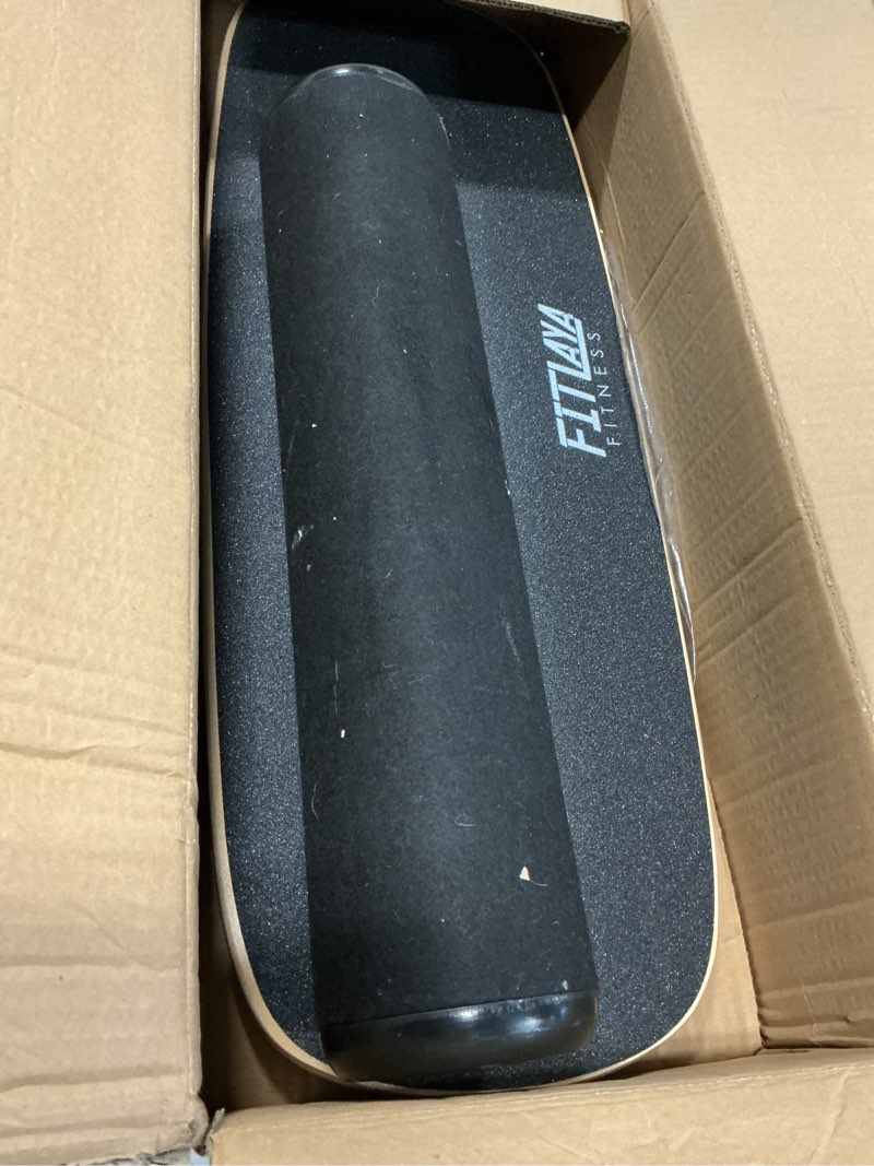 Condition photo showing As Is for Fitlaya Fitness Balance Board Trainer Wooden Training Equipment for Fitness Workout, Hockey?, Skateboarding, Surfing and Snowboarding SUN & SNOWMOUNT