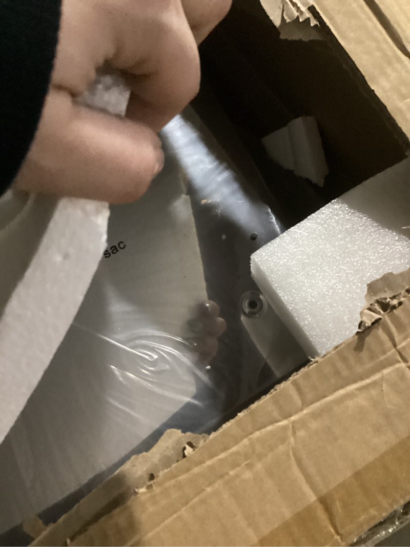 Condition photo showing Good Condition for Movo Medicine Cabinet Mirror,18 inch x 24 inch Frameless Mirror Medicine Cabinets for Bathroom,Surface Mount Bathroom Medicine Cabinet with Mirror 5.1"D x 18"W x 24"H Silver( 18in X 24in)