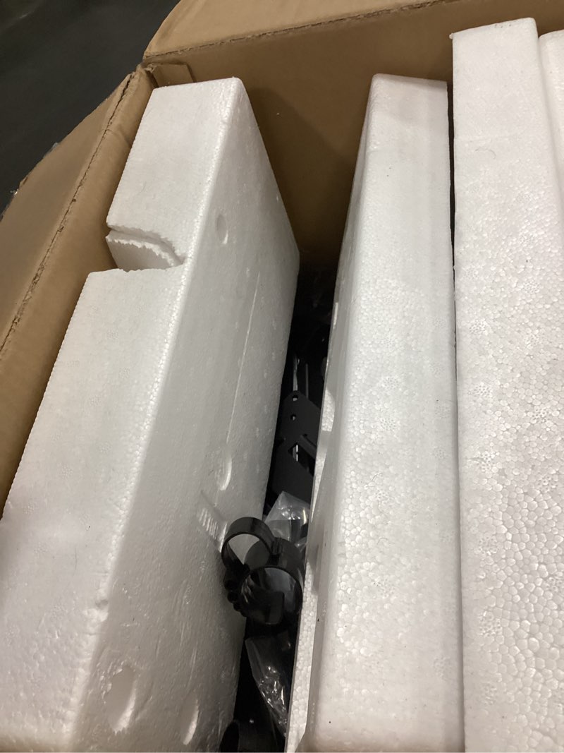 Condition photo showing As Is for Triple Monitor Mount - Vesa Mount?Gas Spring Adjustable 3 Monitor Desk Stand with Swivel?Tilt?and Clamp Functions for Computer Screens from 17-32 Inches?Each Stand Holds 19.8 LBS