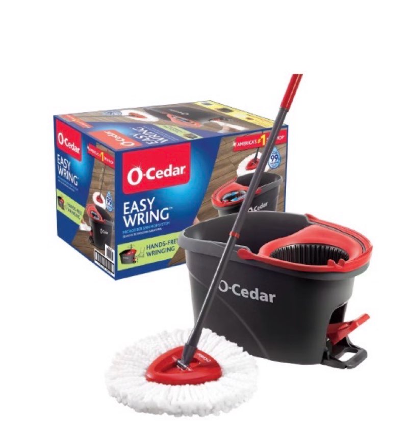 O-Cedar EasyWring Spin Mop and Bucket System