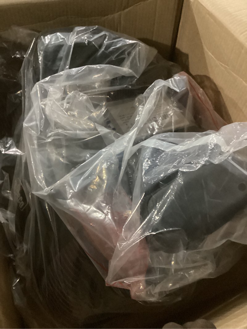 Condition photo showing New/Like New for chicco gofit cleartex plus backless booster car seat, latch attachment, quick-release latch removal, portable car booster seat for children at least 4 years old and 40-110 lbs, obsidian/black gofit cleartex plus obsidian/black