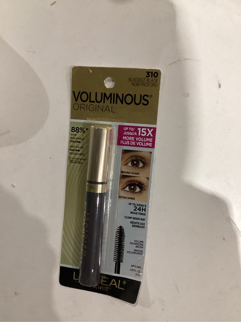 Condition photo showing New/Like New for L'Oreal Voluminous Originals Bold Volume Building Mascara 310 Blackest Black