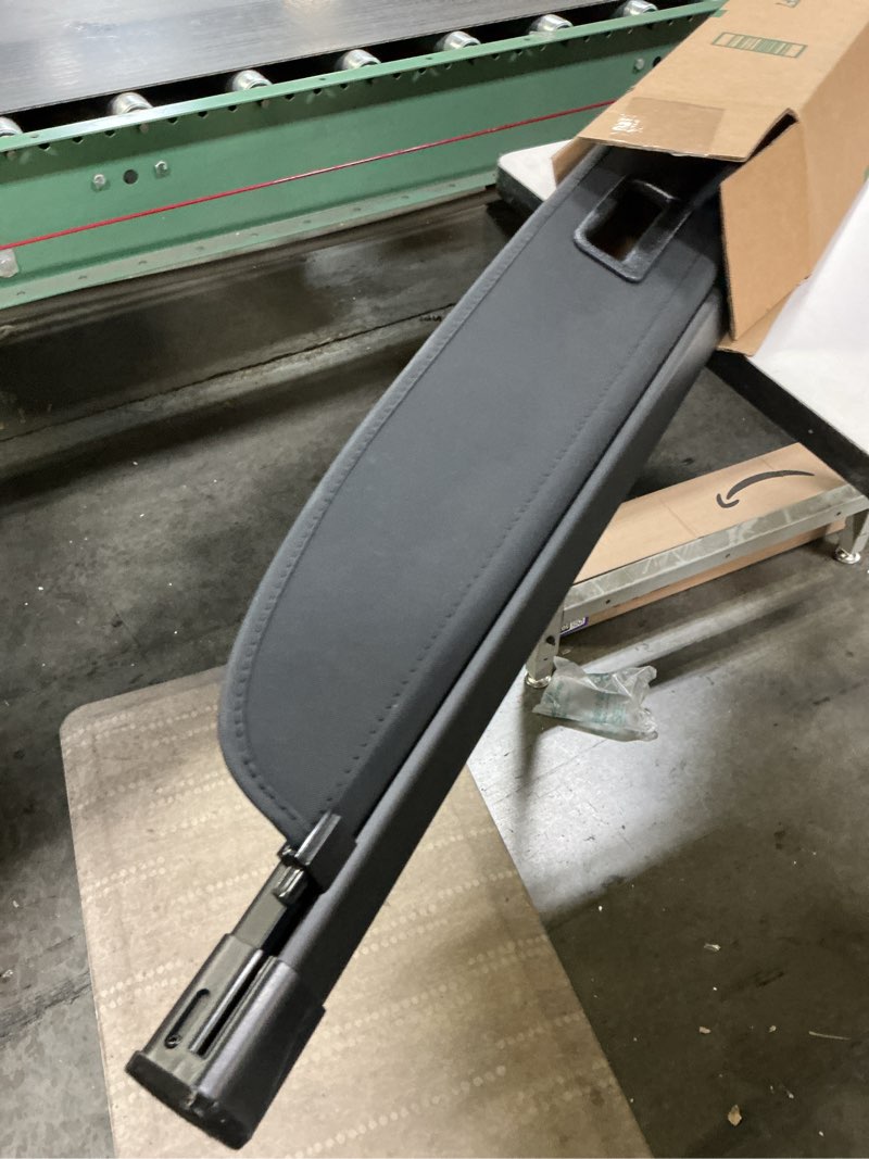 Condition photo showing As Is for boot cover, load compartment cover, roller