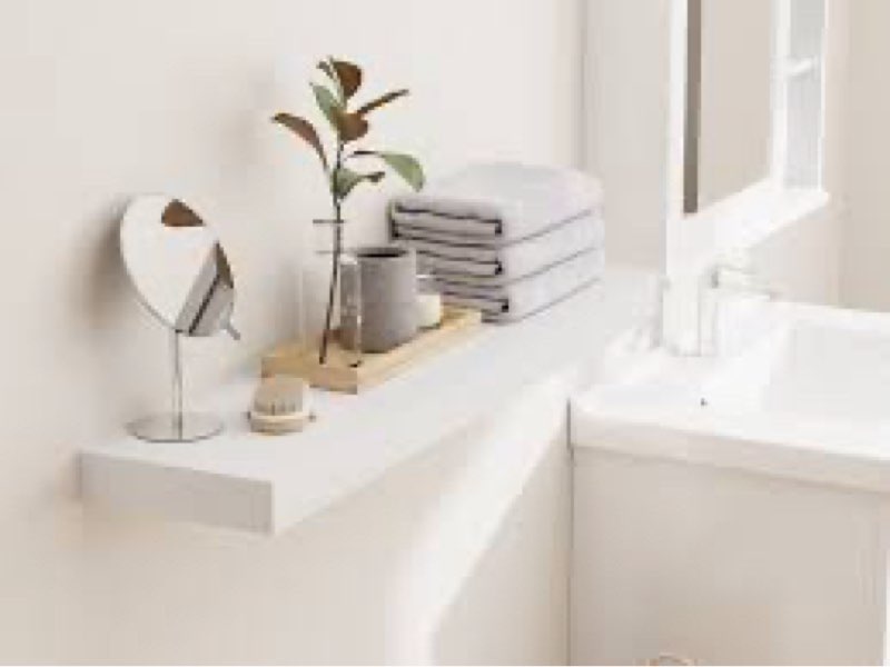 Heimlove Floating Shelves for Wall 55 Inch Long,Extra Large and Thick Wood Shelves Mounted Storage H